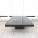 Table basse laquée à décor solaire