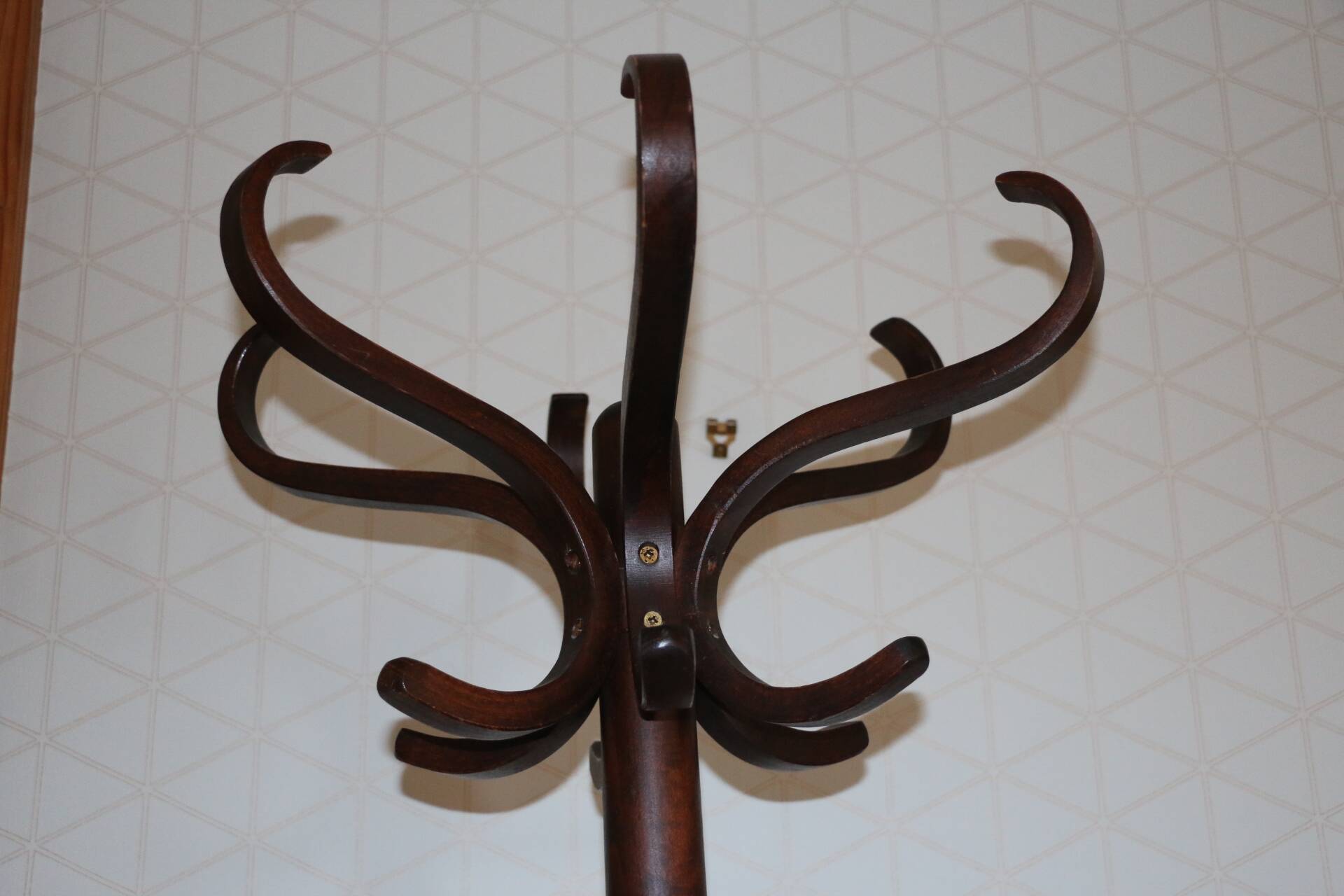 Baumann parrot coat rack dark beech umbrella stand