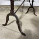 Table bistrot plateau marbre