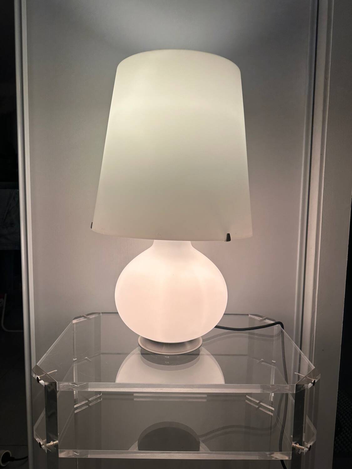 Lampe Fontana Arte par Max Ingrand