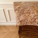 Louis XV style commode in marquetry and marble