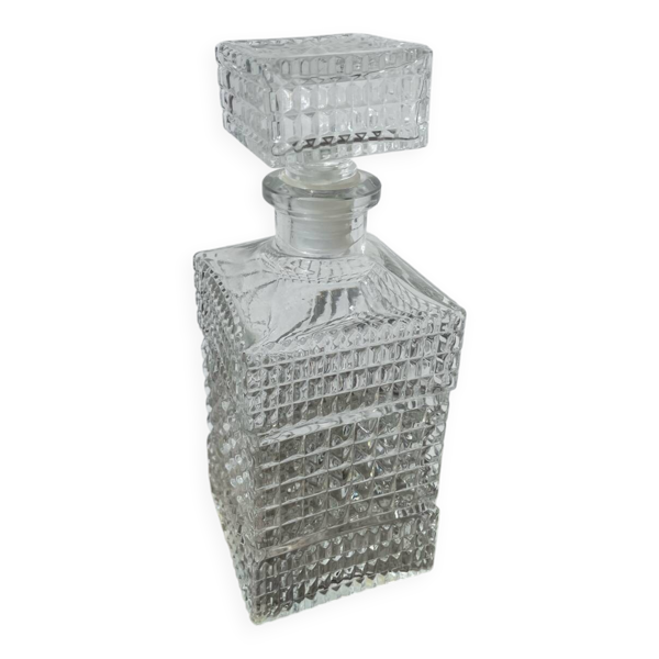 Carafe à whisky transparent verre