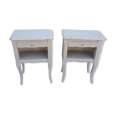 Pair of gray bedside tables
