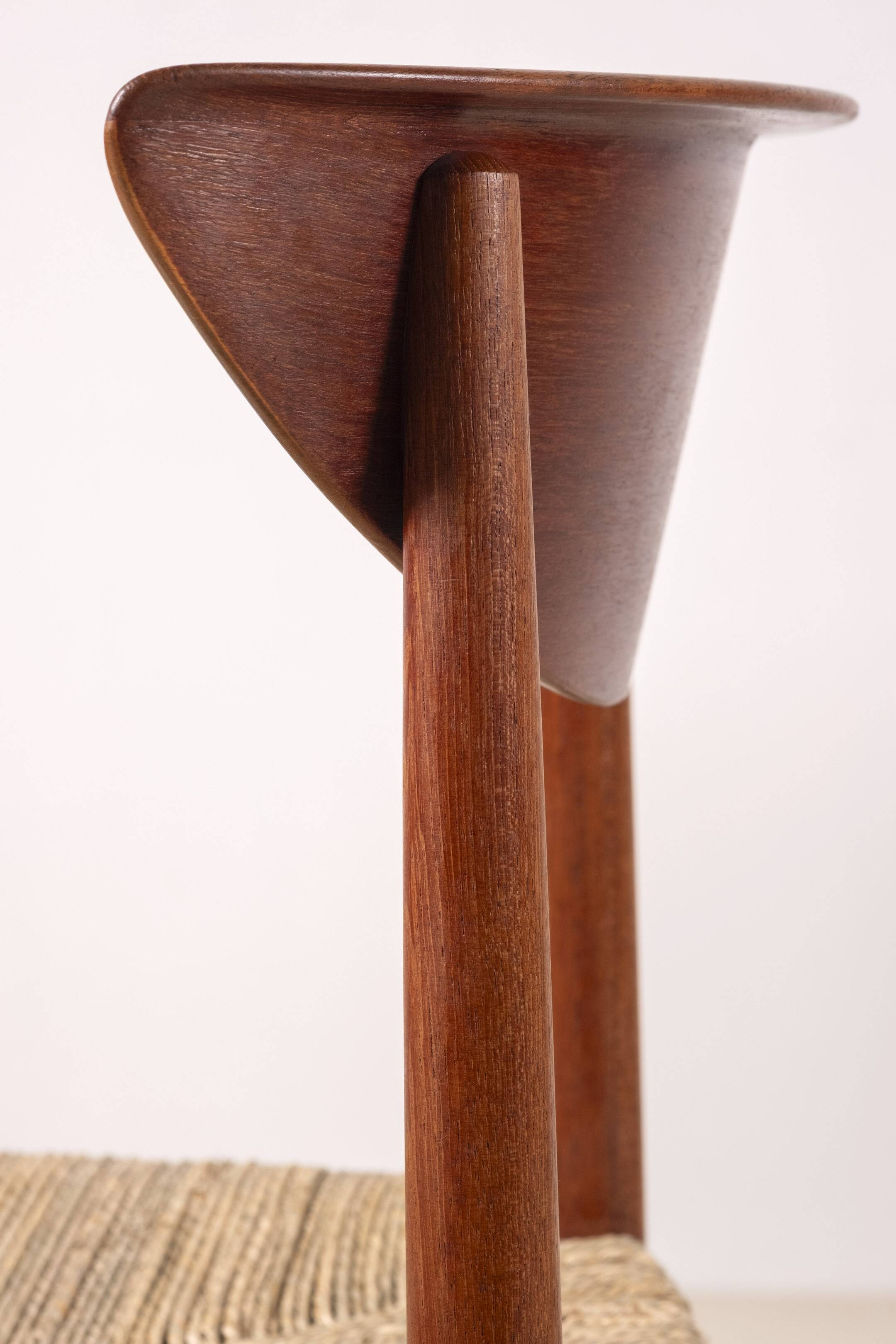 6x Peter Hvidt & Orla Mølgaard-Nielsen dining chair Model 316 in teak