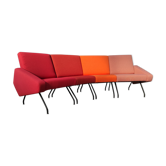 Canapé modele courbe ref 62 de chez Burov
