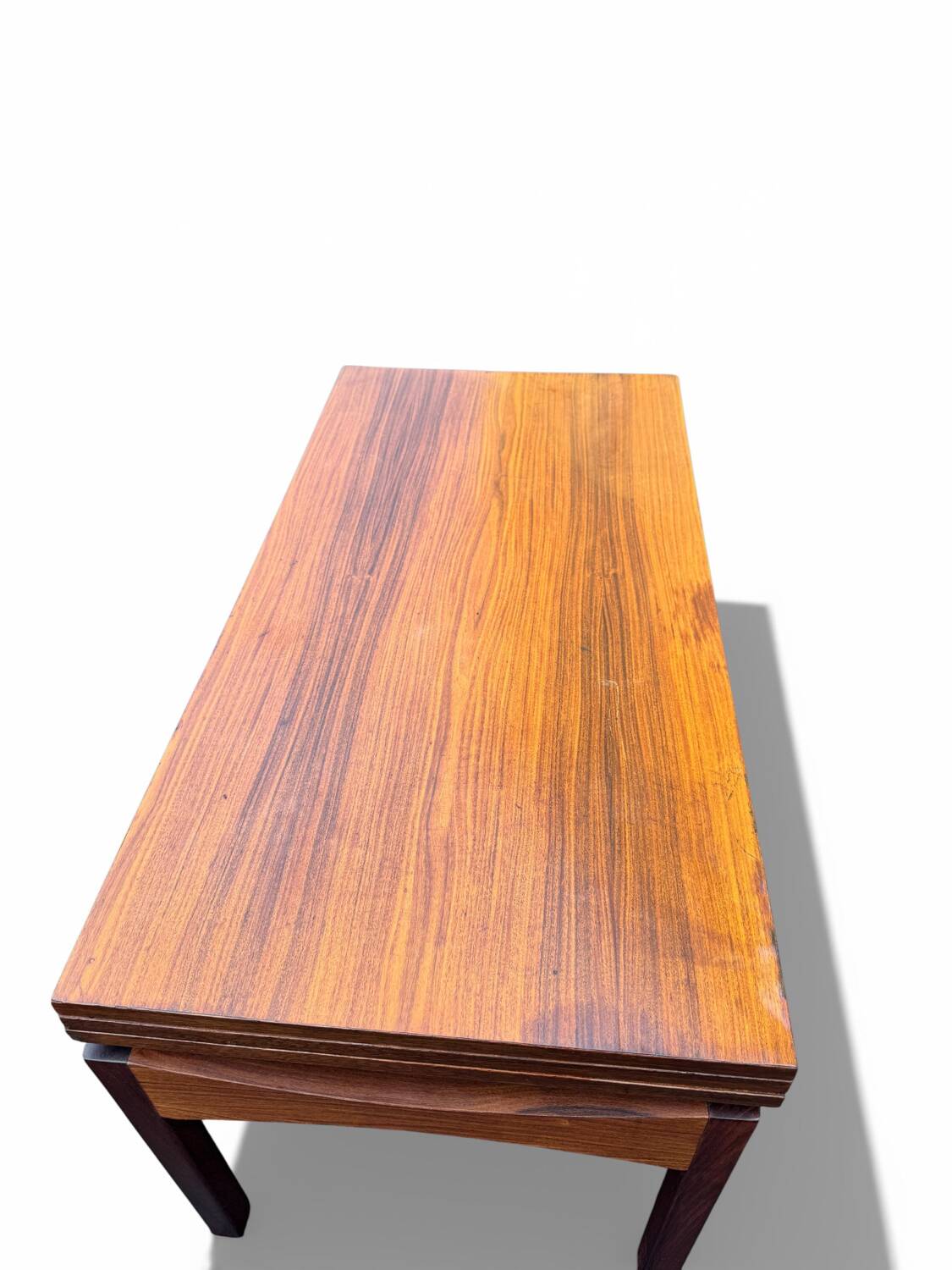 Modular table "Révélation" by Albert Ducrot. Rosewood. 1960s.