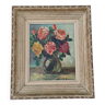 Bouquet of roses painting