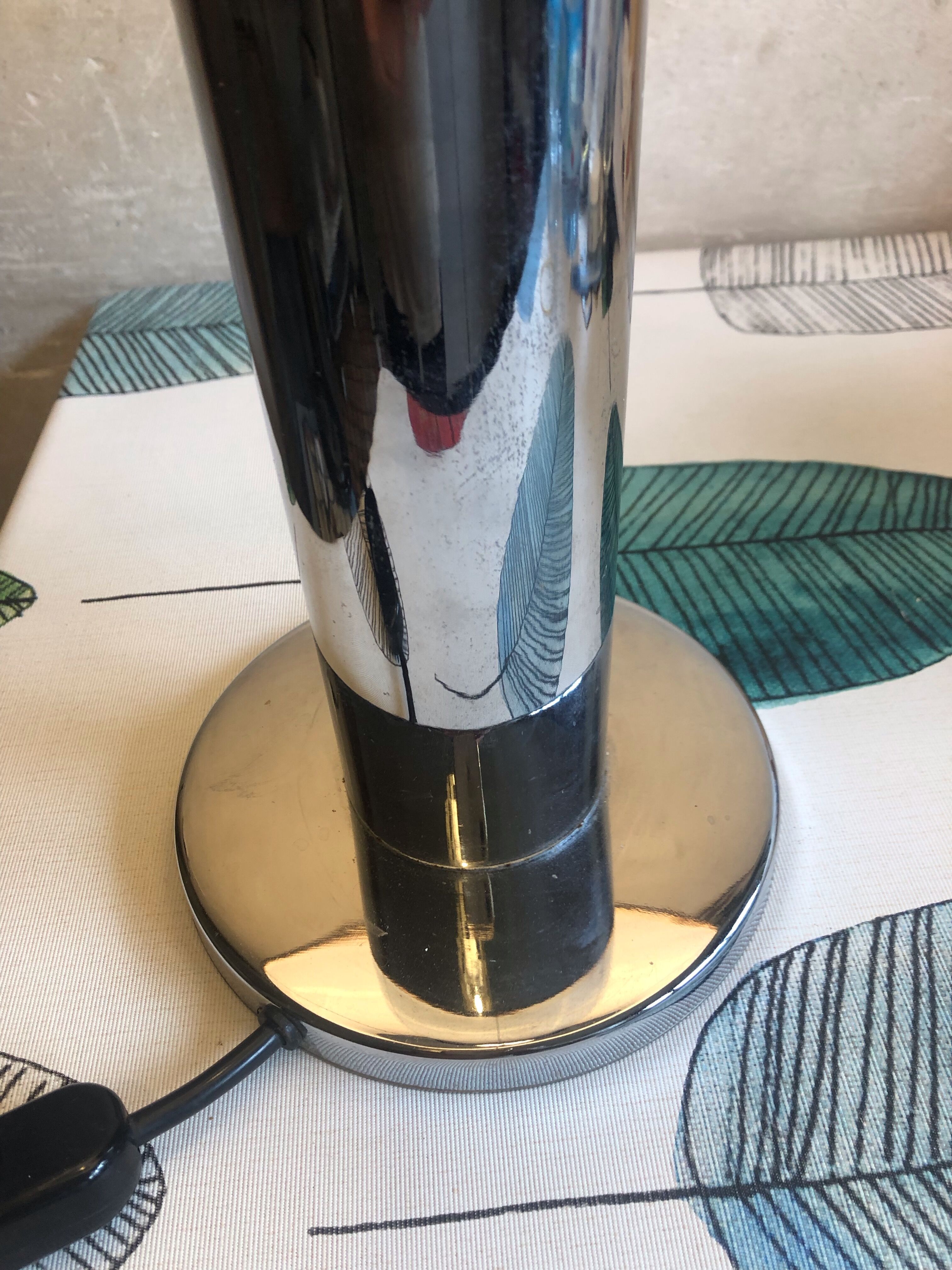 Lamp Space age Design chrome 70s