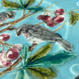 Sarreguemines majolica plates