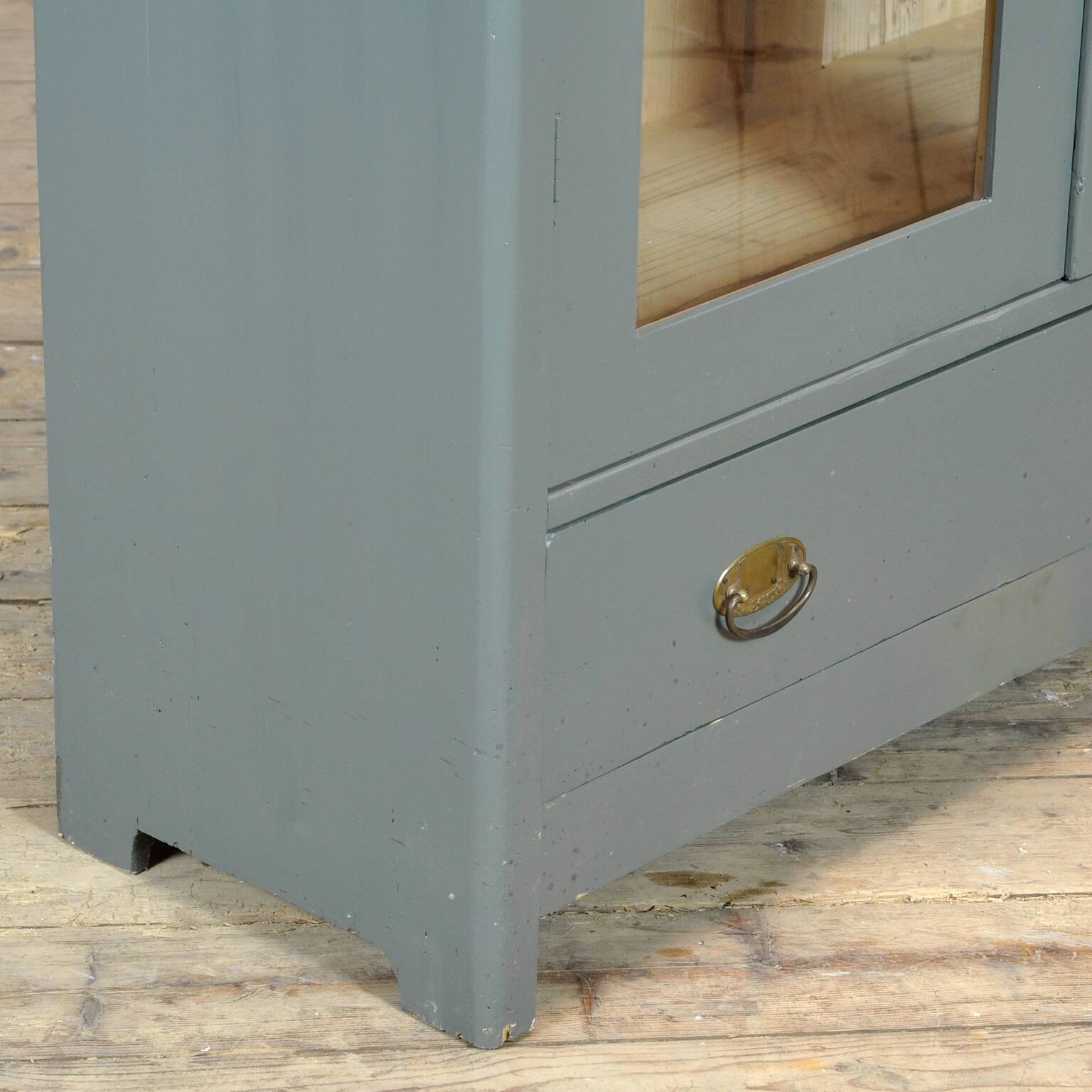 Pine display cabinet, 1930's