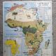 Vintage school map mdi: Africa-Europe economic.