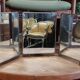 Miroir de barbier triptyque sur pieds 1930