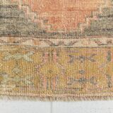3x12 oriental vintage runner rug.