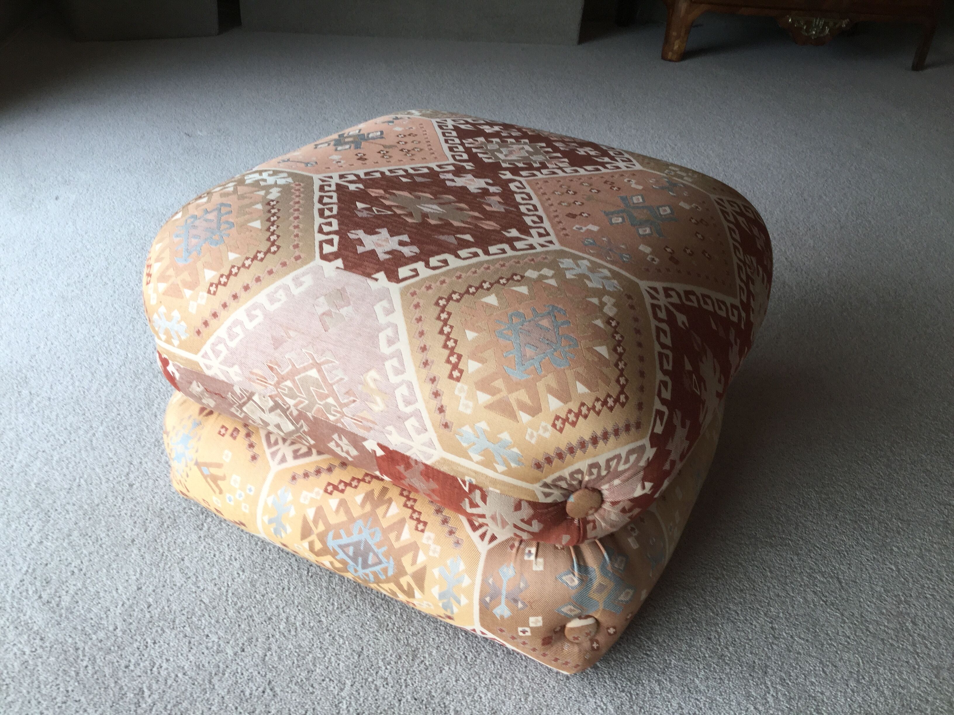Pouf 2 rotating cushions