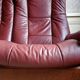 Windsor Ekornes Stressless leather lounge sofa. Norway around 1990.