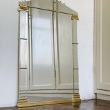 Set Deknudt mirrors with gold frame