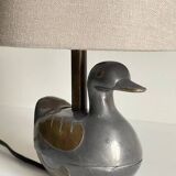 Vintage duck lamp