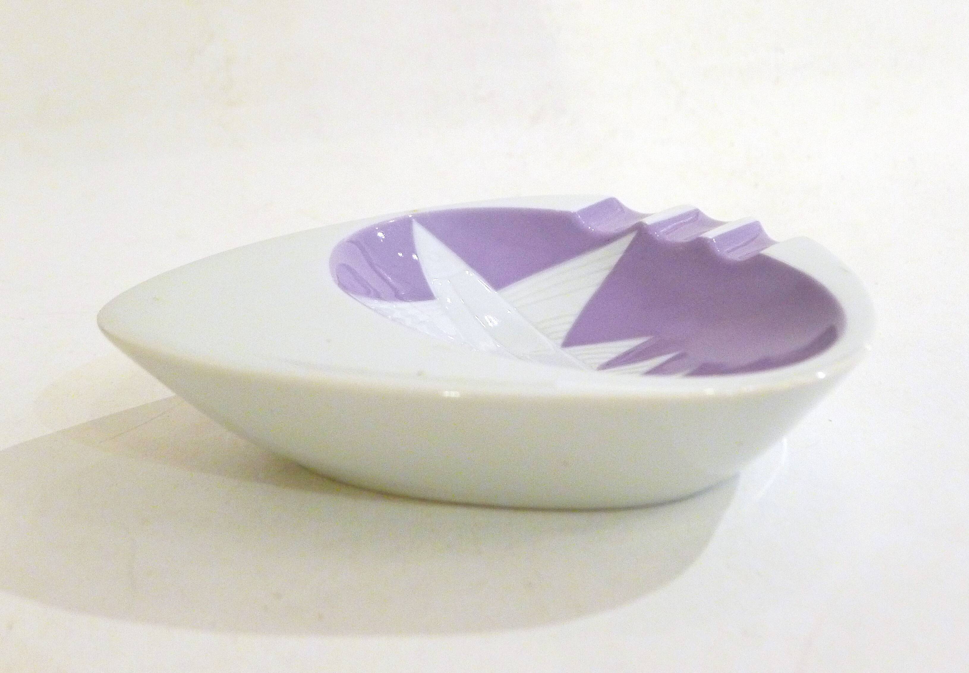 Stylized fish ashtray 1960'