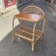 Rattan side table