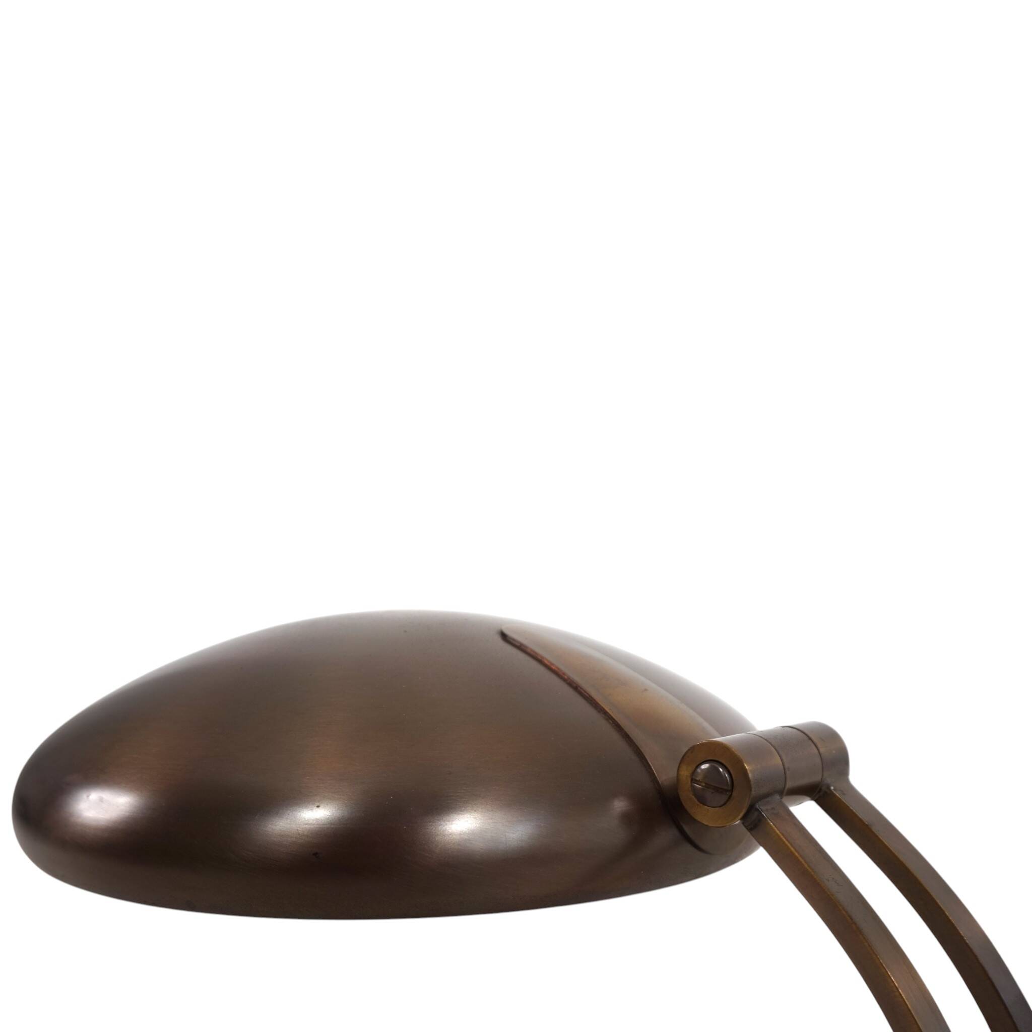 Hillebrand Bronzed Table Lamp by Egon Hillebrand, 1960