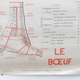 Affiche "le bœuf"