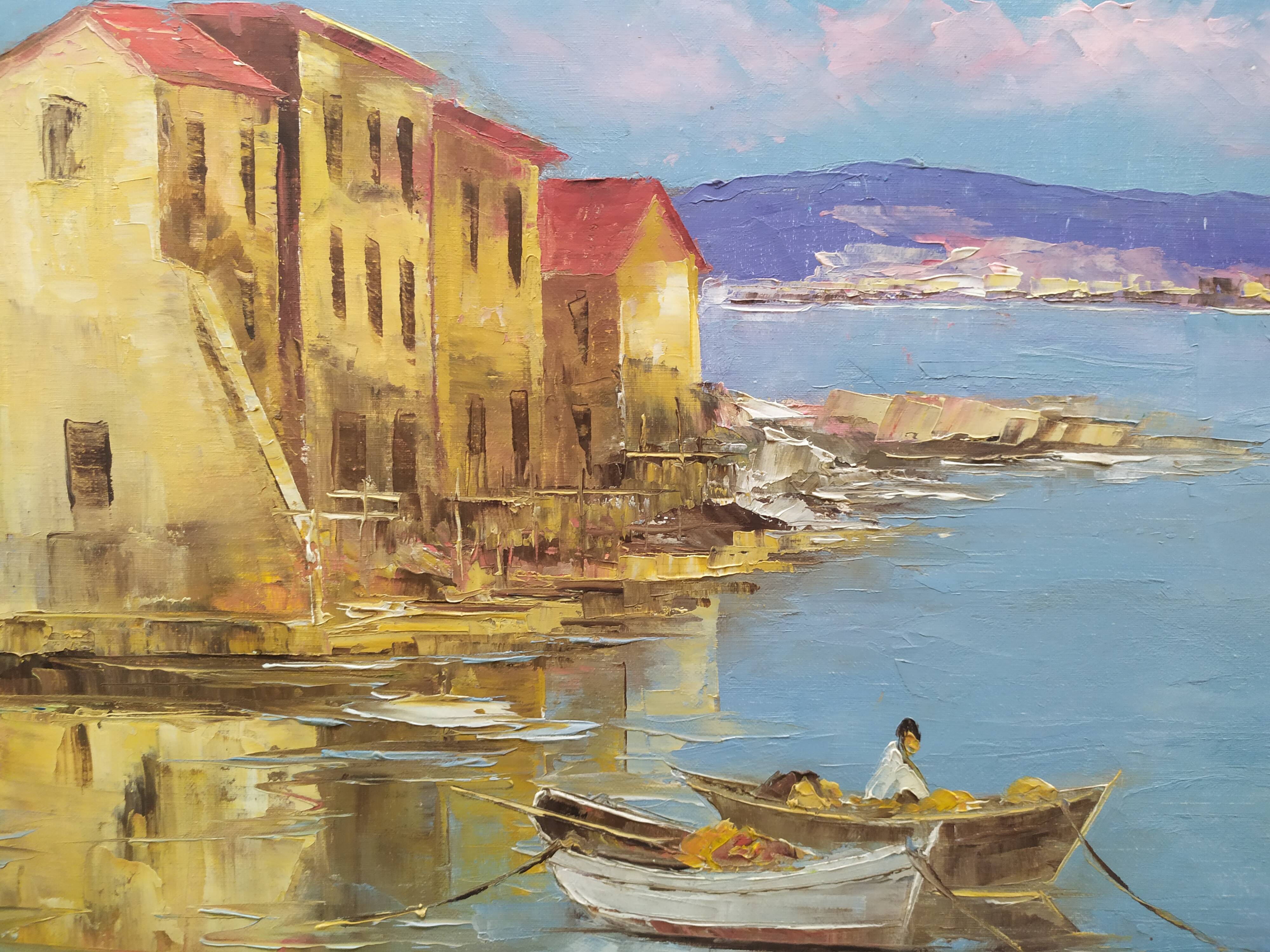 Huile sur toile