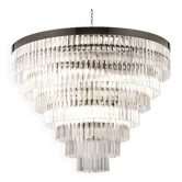 Lustre contemporain en verre de Murano