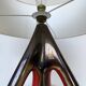 1950s ceramic table lamp, free form