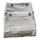 Embroidered sheet