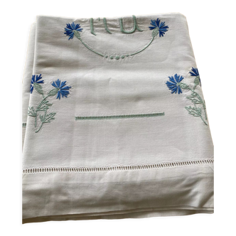 Embroidered sheet
