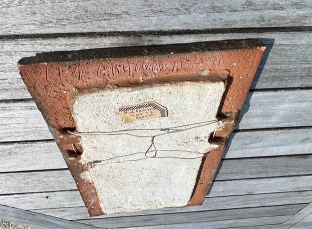 Sblime Vallauris ceramic mirror “Les Argonautes” signed