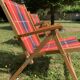 Trio de chaises pliantes