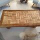 Oak coffee table