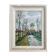 Peinture ancienne paysage dans le goût d'Utrillo XXe
