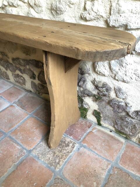 Large renovated farm bench