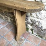 Large renovated farm bench