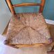 Pair of straw chairs