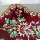 Longwy enamel dish, "Venice" pattern, 1940s-50s