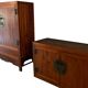 Buffet in 2 parts - camphor wood - China