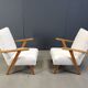 Pair of mid century dutch armchairs, 1960s