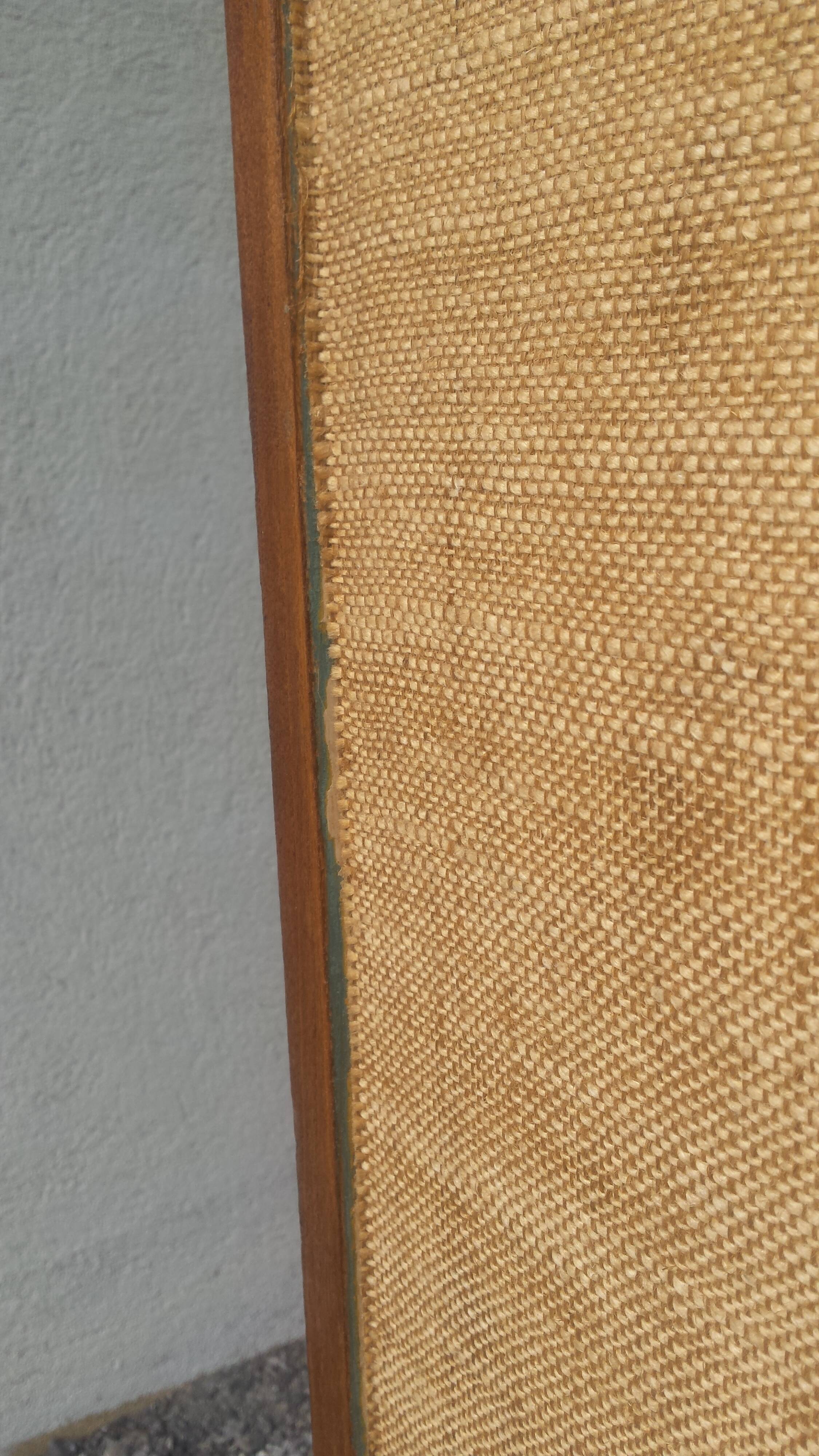 Buffet parisien, toile de jute