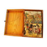 Jeux de cube ancien  JJF début 1900