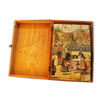 Jeux de cube ancien  JJF début 1900