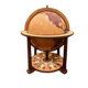 Classic Italian Zoffoli Aries globe bar floor model