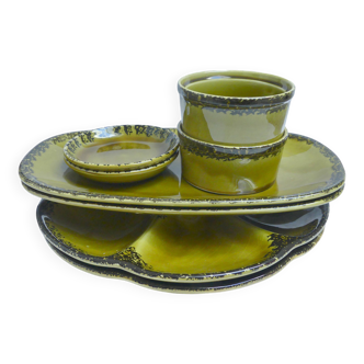 Gien oyster set