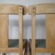 2 chaises de ferme en bois vintage