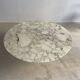 Large marble coffee table by Eero Saarinen for knoll