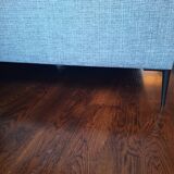 Canapé 2 places gris Duvivier