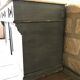 Meuble de salle de bain ancien double vasque plateau marbre