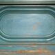 Antique hand-carved console circa 1880 with a marble top.